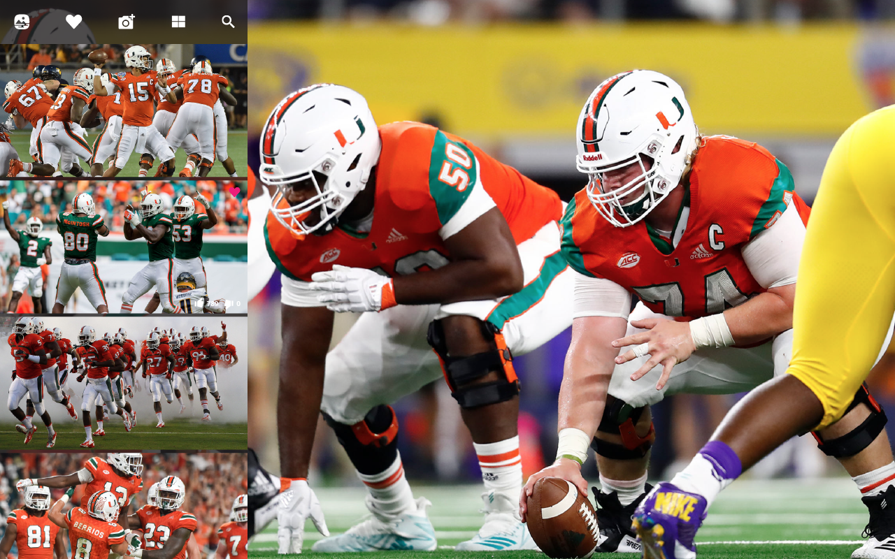 University of Miami Football 